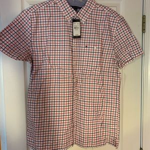 Tommy Hilfiger Slim Fit Short Sleeve Button Down